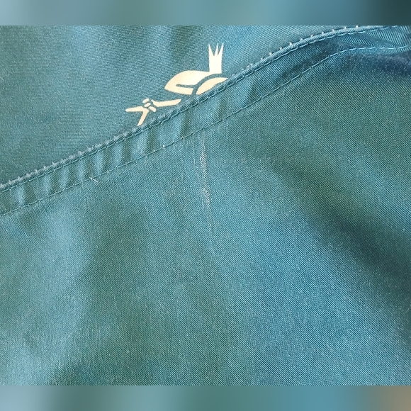 Men's Teal Swim Shorts with Turtle Print - Picture 6 of 6